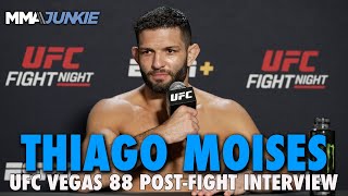 Thiago Moises Calls Out Dan Hooker: 'I Don't Know Why He's Ranked So High' | UFC Fight Night 239