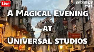 🔴Live: A Magical Evening at Universal Studios - Universal Orlando Resort - 7-18-22