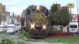 KCSM GP-38 #2064 Y #2077 EN TEXCOCO, JUNIO Y JULIO DE 2018