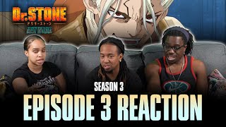 First Contact | Dr. Stone S3 Ep 3 Reaction