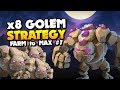 MASS GOLEM STRATEGY! TH12 Farm to Max ep 7 | Clash of Clans