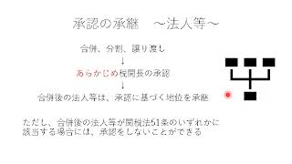 【条文順通関士講座】関税法　第55条　許可の承継についての規定の準用