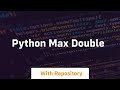python max double
