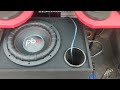 new powerbass nuke 12 wired on a 1000rms 2ohm dbn gogo 510