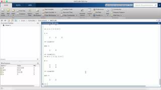 Learn MATLAB Episode #2: Basic Syntax