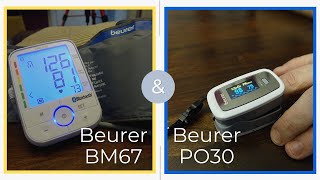 Beurer BM67 Blood Pressure Monitor \u0026 PO30 Pulse Oximeter Review