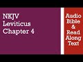 Leviticus 4 - NKJV - (Audio Bible & Text)