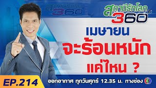 เมษายน เจอร้อนหนักแค่ไหน ? | สถานีรักโลก 360 องศา EP.214