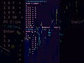 Multiplication table & Reverse Multiplication table by using Python...#Shorts