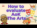 How to evaluate AoK The Arts in ToK Essay