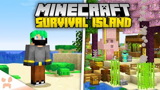 100 Days SURVIVAL ISLAND in Hardcore Minecraft 1.20! [FULL MOVIE]