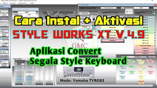 Cara Instal Style Works Xt Universal - Convert Style Keyboard Terbaik