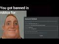 Mr Incredible Becoming Idiot (You get banned in roblox for)