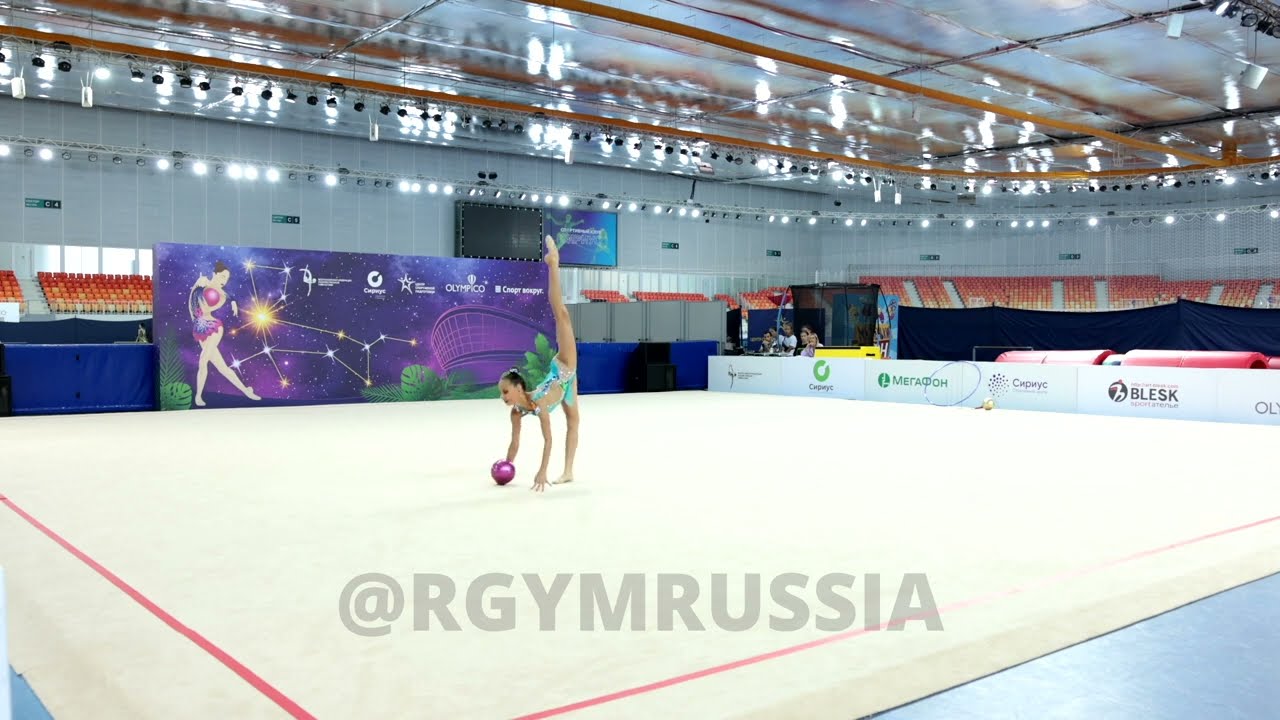 Maria Borisova Ball Sochi Control Training 2022 Youtube