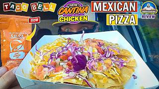 Taco Bell® Cantina Chicken Mexican Pizza Review! 🌮🔔🐔🍕 | Better Than The OG? | theendorsement