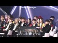 170114 BTS Minhoo Red Velvet reaction to EXO winning Daesang ( Golden Disc Awards 2017 )