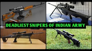 Top 5 Sniper Rifles Used By Indian Army - Indian Military Snipers (Hindi),Indian Defence News