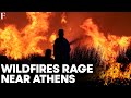 Wildfire Near Athens Continues to Spread, Residents flee | FPNews