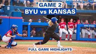 FULL GAME HIGHLIGHTS | Game 2 | BYU vs. Kansas