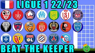 Ligue 1 2022/23 - Beat The Keeper Marble Race / Marble Race King