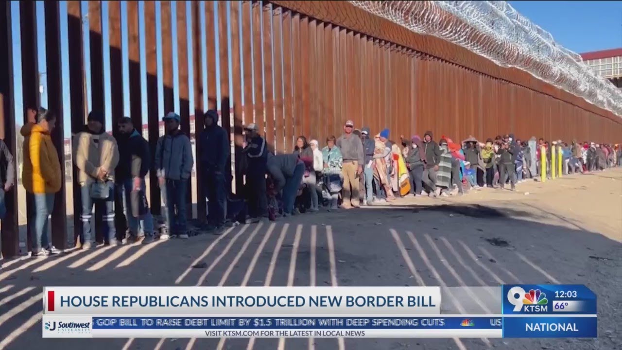 House Republicans Introduce New Bill To Build The Border Wall. - YouTube