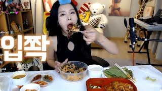 돼지불고기 쌈밥+참치회 덮밥: 마성의 입찢기 먹방 l 이설 Mukbang Eating Show