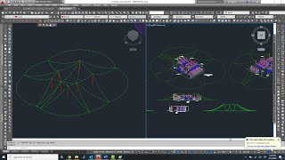 Diseño de apantallamiento usando método de las esferas rodantes, usando autocad 3D