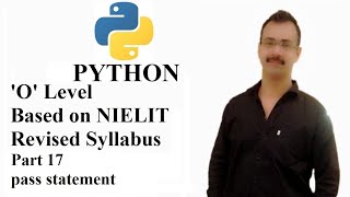 pass and assert statement in python