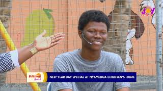 Children of Nyame Dua children's home share touching stories with Prime Morning Team