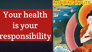 NARRATED BUDDHA QUOTES ON HEALTH (☑️Positive Thinking 😊For😊 Positive Life☑️) by INSPIRING INPUTS