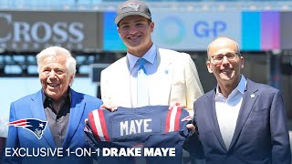 Drake Maye Exclusive Interview | Patriots 2024 First Round Pick in the NFL Draft