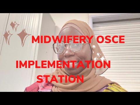 Midwifery Osce Implementation Station Youtube