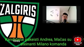 Kandidatai pakeisti Andrea, pergalė prieš Alba ir būsimas Milano Armani |  #5 Krepšinio Operacija