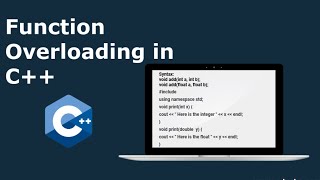 16. Function Overloading in C++ Programming | Example program ( 2022)