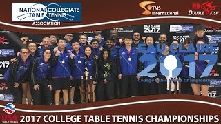 2017 TMS NCTTA - Texas Wesleyan vs. UC Berkeley (Coed Team Final)