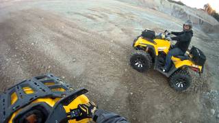 2012 Can Am Outlander 1000 running an 800