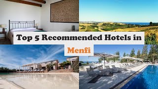 Top 5 Recommended Hotels In Menfi | Best Hotels In Menfi