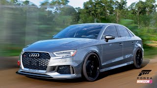 Audi RS3 Sedan is Just Amazing in Forza Horizon 5 | New Car Pass | Review & Best Customization | NEW