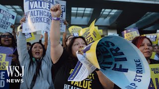 Kaiser Permanente Employees Enter Second Day of Largest Healthcare Strike | WSJ News