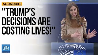 Italian MEP Valentina Calls On Europe To Step Up Against US Withdrawal From WHO | Dawn News English