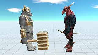 Ghor Hammer Vs Kozarog the Demon - Animal Revolt Battle Simulator