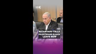 Palestine-Israel War: Israel's PM Benjamin Netanyahu tells residents of Gaza: "Leave now"