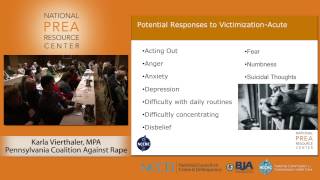 PREA Specialty Training: Module 1, Detecting and Assessing Signs of Sexual Abuse and Harassment