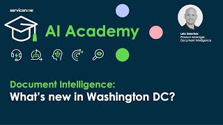 What's new in Washington DC for Document Intelligence (AI Academy)