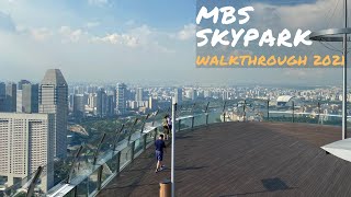 Marina Bay Sands SkyPark Observation Deck, Singapore 2021 | MBS Hotel | 新加坡滨海湾金沙空中花园观景台