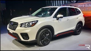2019 Subaru Forester Sport – Redline: First Look – 2018 NYIAS