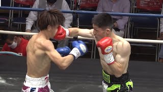 스피드 복서 '타쿠 쿠와하라' 일본챔피언 도전 실패 (Seigo Yuri Akui VS Taku Kuwahara)