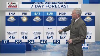 Weather Forecast for Baton Rouge – 1/22/25: Another Record Low Then Slow Thaw Coming for Baton Rouge