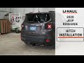 2020 Jeep Renegade | U-Haul Trailer Hitch Installation