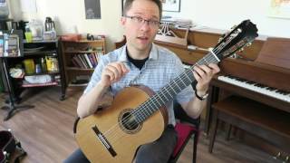 Lesson: Gigue by Logy for Classical Guitar (Easy)